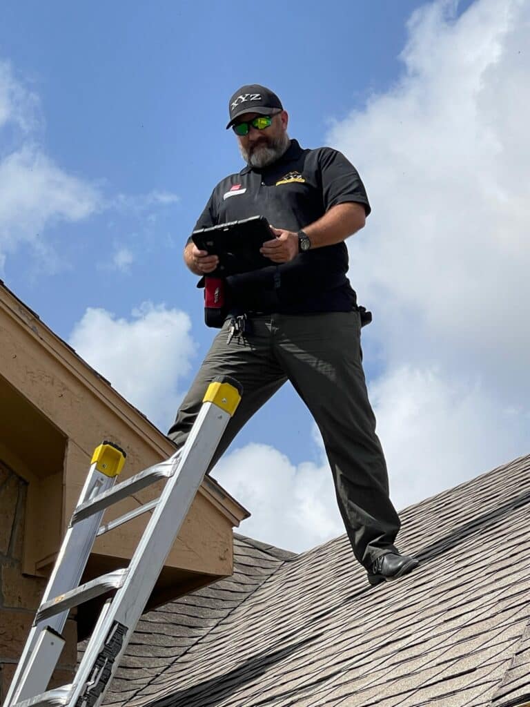 Roof installation inspection in Texas